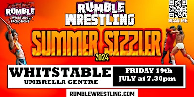 Imagem principal do evento Rumble Wrestling Summer Sizzler comes to Whitstable