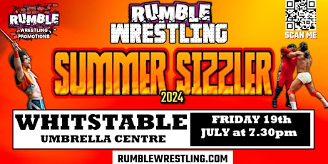 Rumble Wrestling Summer Sizzler comes to Whitstable