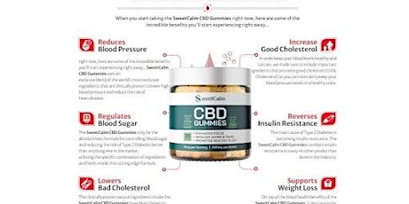 SweetCalm CBD Gummies Sale is Live Get 30% off Buy Now In "Exclusive Offer
