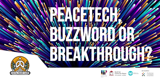 Imagem principal do evento Digital Peace Camp - PeaceTech, buzzword or breakthrough?