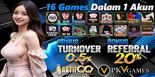 Image principale de AKTIFQQ: Agen Poker V, BandarQ, Domino99 Tanpa Robot