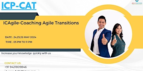 ICAgile-Coaching Agile Transitions Training