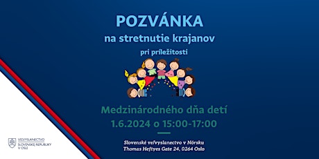 Medzinárodný deň detí I Slovenské veľvyslanectvo v Nórsku