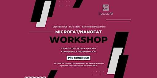 Workshop [presencial]  de Liposafe primary image