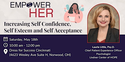 Primaire afbeelding van EmpowerHER: Increasing Self Confidence, Self Esteem and Self Acceptance