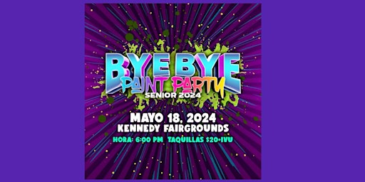 Bye Bye Paint Party Seniors 2024 primary image
