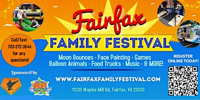 Primaire afbeelding van 7th Annual Fairfax Family Festival