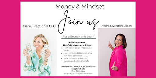 Immagine principale di Money and Mindset with Ciara Stockeland and Andrea Liebross 