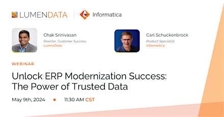 Unlock ERP Modernization Success: The Power of Trusted Data