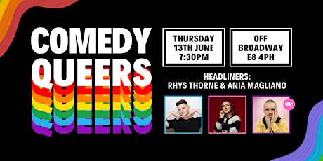 Comedy Queers | Hackney  - Thursday 13th June