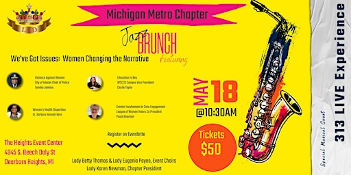 Hauptbild für Michigan Metro TLOD Jazz Brunch