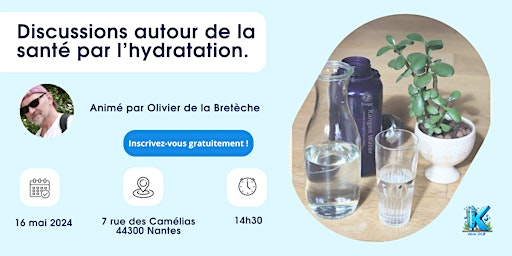 Image principale de Santé & Hydratation : Discutons des avantages de l'eau ionisée Kangen