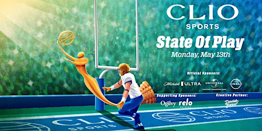 Imagem principal do evento State of Play:  2024 Clio Sports Marketing Summit