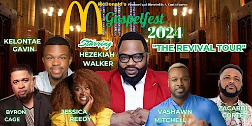 Hauptbild für Meet at the McDonald's Gospel Festival in 2024
