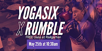 Hauptbild für YogaSix x Rumble Jab + Flow