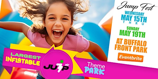 Imagem principal do evento SATURDAY - Jump Fest - New York Largest Inflatable Theme Park