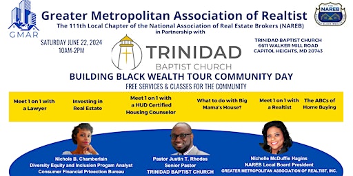 GMAR BUILDING BLACK WEALTH TOUR COMMUNITY DAY primary image