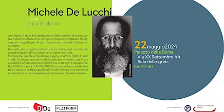 Genova BeDesign Week 2024 - Talk Michele De Lucchi