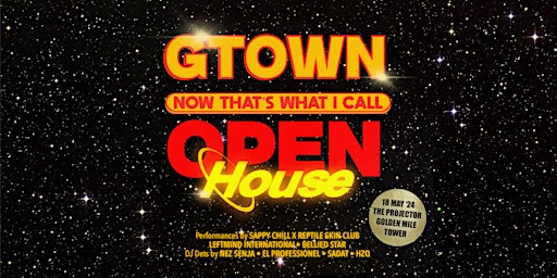 Hauptbild für G-Town Presents: That's What I Call Open House