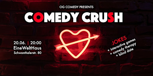 Comedy Crush - The Interactive Love & Dating Showcase primary image