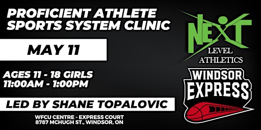 Proficient Athlete Sports System Clinic with Next Level Athletics  - GIRLS primary image