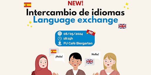 Imagem principal do evento Language exchange - Intercambio de idiomas