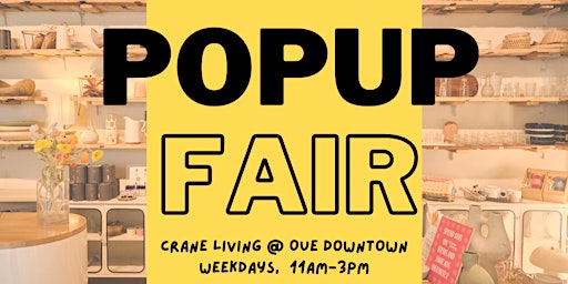 Pop-Up Fairs at Crane Living OUE Downtown primary image