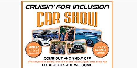 3rd  annual Cruisin' For Inclusion Auto Show
