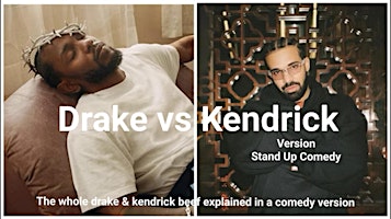 Immagine principale di I wish i was kevin Hart English stand up Comedy Show ( Drake vs Kendrick ) 
