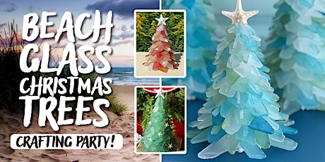 Beach Glass Christmas Trees - Charlotte