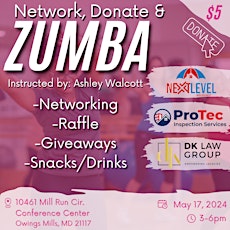 Network, Donate and Zumba