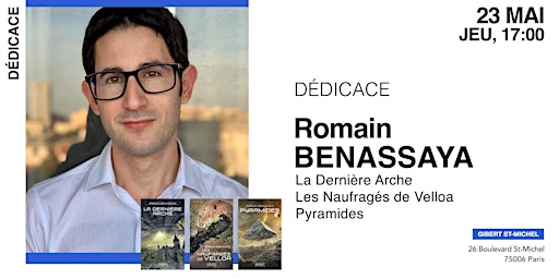 GIBERT DÉDICACE : Romain Benassaya  primärbild
