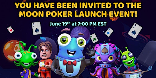 ONLINE: Moon Poker VIP Launch primary image