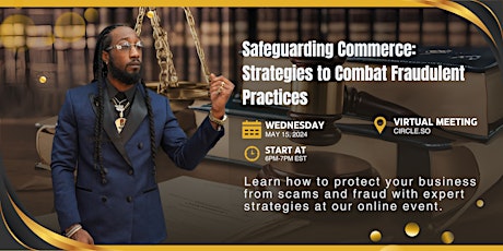 Imagem principal do evento Safeguarding Commerce: Strategies to Combat Fraudulent Practices