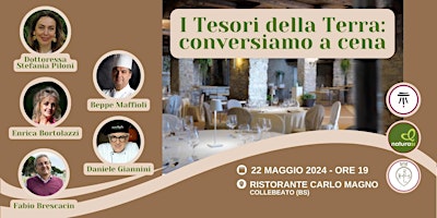 Hauptbild für I tesori della Terra: conversiamo a cena