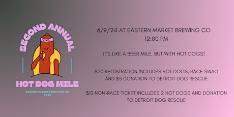 2nd Annual Hot Dog Mile