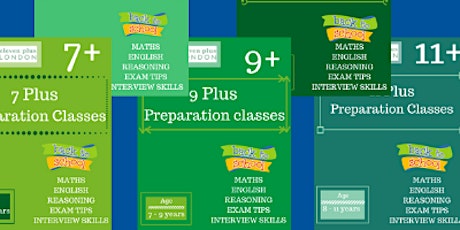 11+  Weekly Preparation Classes (ONLINE & FACE TO FACE)