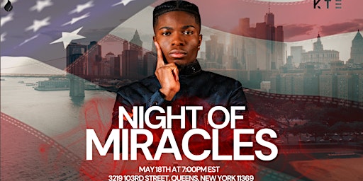 Imagem principal do evento Night of Miracles: Prophetic Service