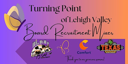 Image principale de Turning Point of Lehigh Valley Board Recruitment Mixer