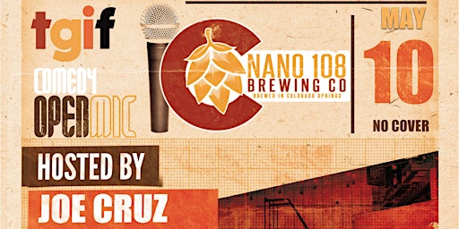 Nano 108 Brewery Comedy Night primary image
