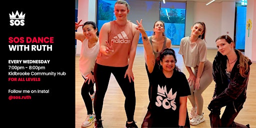 SOS Dance Class with Ruth D//Rupaul-Sissy That Walk(Pride Special Workshop) primary image
