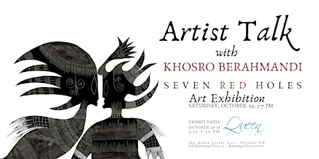 Artist Talk - Khosro Berahmandi primary image