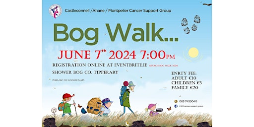Imagem principal do evento CAM Cancer Support Bog Walk 2024