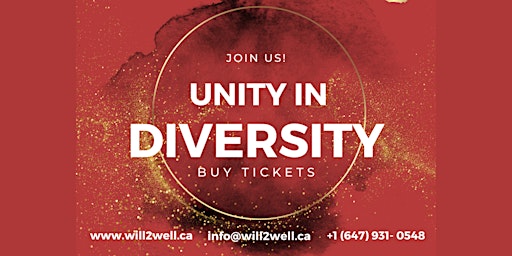 Hauptbild für Unity in Diversity by Will2Well