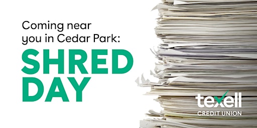 Cedar Park Shred Day primary image