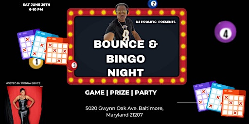 Imagem principal do evento Bounce & Bingo