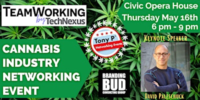 Tony P's Cannabis Industry Networking Event: Thursday May 16th primary image