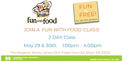 Food With Fun 2-Day Kids Cooking Class primary image