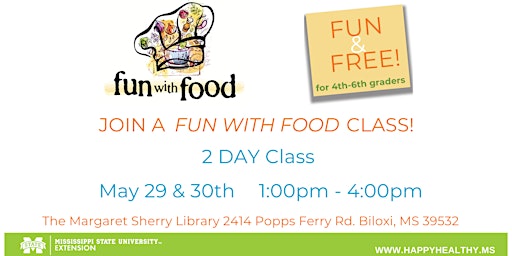 Imagem principal do evento Food With Fun 2-Day Kids Cooking Class