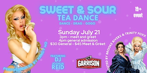 Sweet & Sour Tea Dance featuring Kandy Ho  primärbild